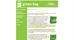 Desktop Screenshot of greenbag.cenn.org
